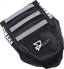 D'COR VISUALS Seat Cover - Black/Gray - YZ '02-'21 30-50-134