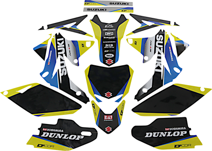 D'COR VISUALS Graphic Kit - Works Suzuki - RM-Z 250 20-40-301