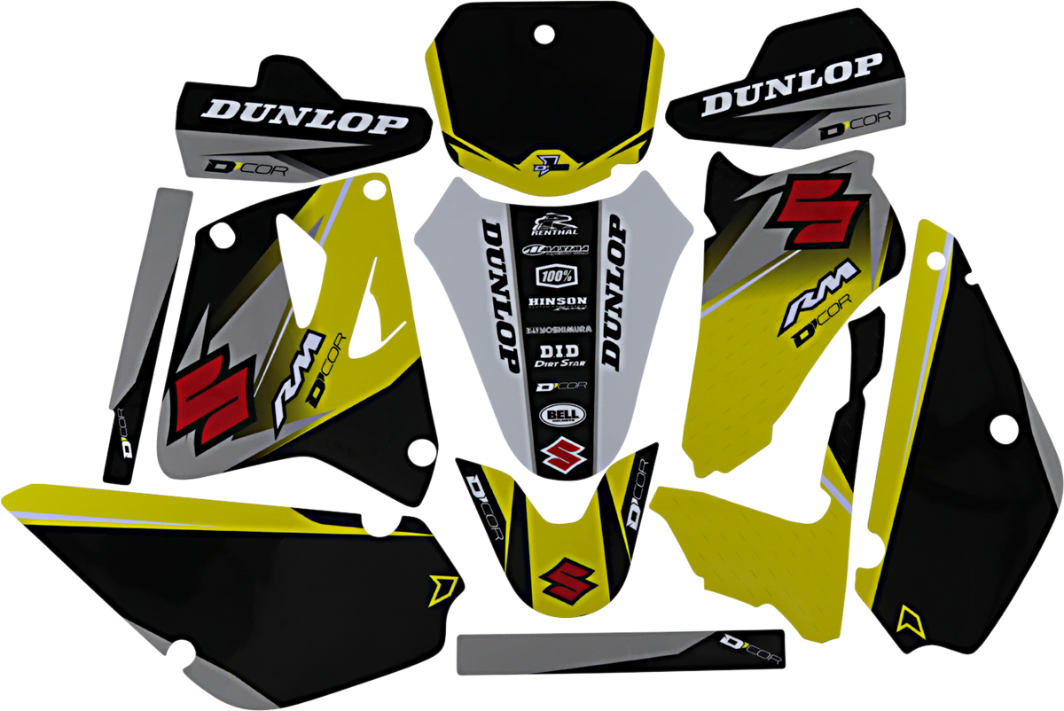 D'COR VISUALS Graphic Kit - Cor 9 Suzuki - RM 85 20-40-101