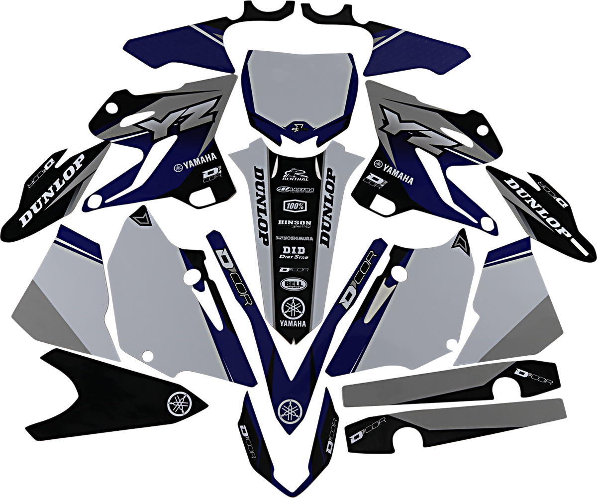 D'COR VISUALS Graphic Kit - Cor 9 Yamaha - YZ 125/250 '15-'21 20-50-126