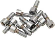 DRAG SPECIALTIES Bolts - Socket-Head - Replacement - Smooth/Coarse Thread - #10-24 x 3/8" - 10 Pack MPB191S