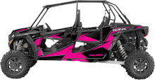 D'COR VISUALS Complete Graphics Kit - Pink/Black - 4-Door - RZR 20-60-113