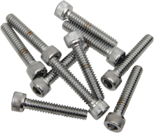DRAG SPECIALTIES Bolts - Socket-Head - Replacement - Knurled/Coarse Thread - #10-24 x 3/4" - 10 Pack MPB194