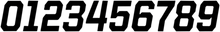D'COR VISUALS Race Number Plate - #3 - Black - 4" 45-33-3