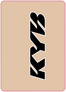 D'COR VISUALS Upper Fork Decal - KYB - Black 40-80-103