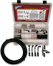 MAGNUM SHIELDING BYO Brake Line Basic Builder Kit - Black 499005