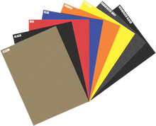 D'COR VISUALS Universal Grip Tape - Gray Rubber - 12" x 18" 40-80-102