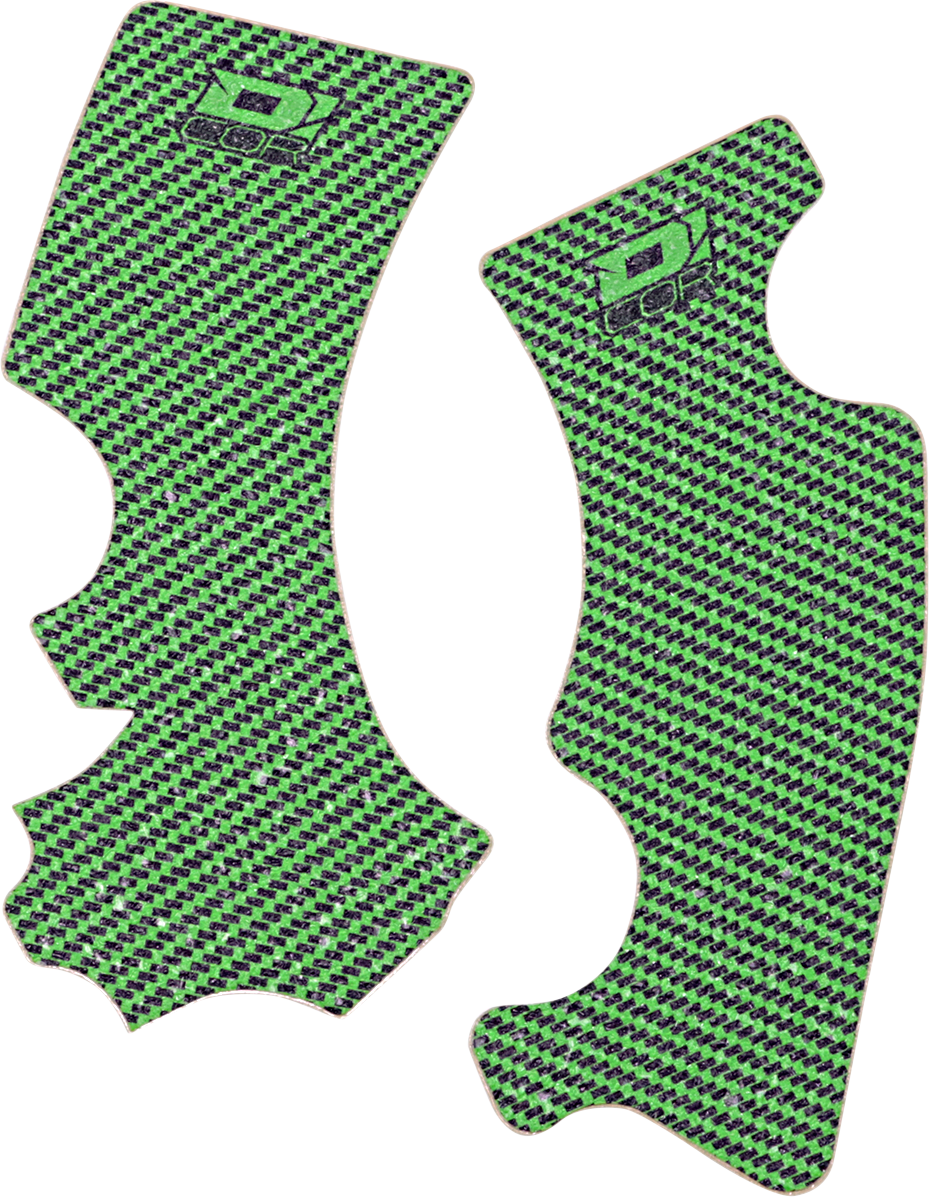 D'COR VISUALS Frame Grip Tape - Green/Black - Kawasaki 16-20-104