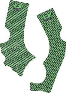 D'COR VISUALS Frame Grip Tape - Green - Kawasaki 16-20-110