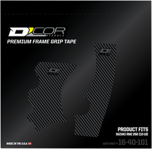 D'COR VISUALS Frame Grip Tape - Gray - Suzuki 16-40-101