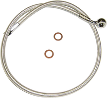 MAGNUM SHIELDING Brake Line - 10 mm-35° - 25" - Sterling Chromite II AS37125