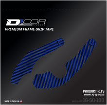 D'COR VISUALS Frame Grip Tape - Blue - Yamaha - YZ 85 16-50-100