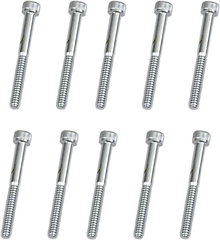 DRAG SPECIALTIES Bolts - Socket-Head - Replacement - Knurled/Coarse Thread - #10-24 x 1-3/4" - 10 Pack MPB198