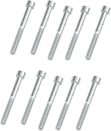 DRAG SPECIALTIES Bolts - Socket-Head - Replacement - Smooth/Coarse Thread - #10-24 x 1-3/4" - 10 Pack MPB198S