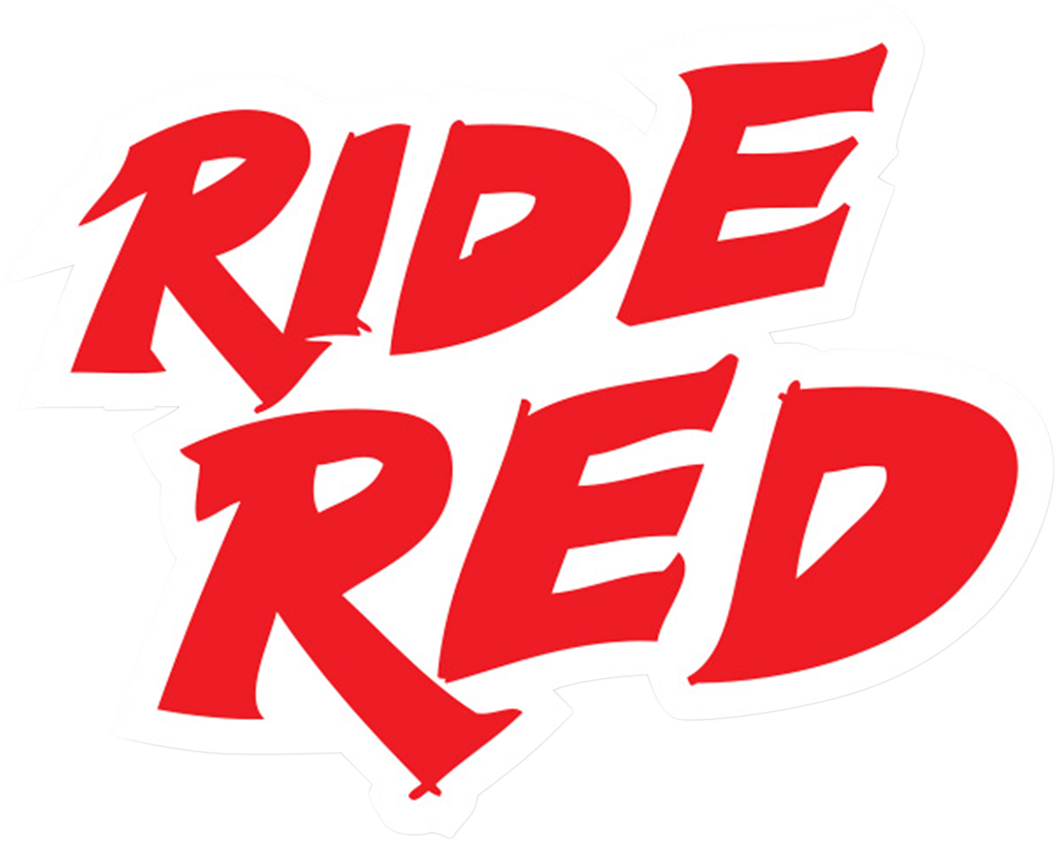 D'COR VISUALS Decal Sheet - 12" - Ride Red 40-10-204
