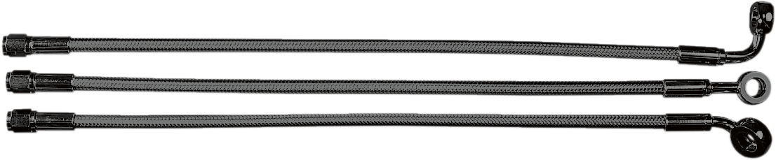 MAGNUM SHIELDING Brake Line - 10mm-35° - 23" - Black Pearl AS47123