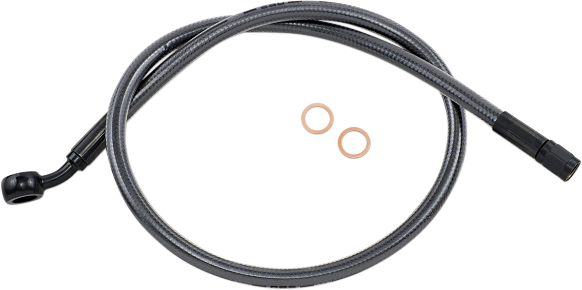 MAGNUM SHIELDING Brake Line - 10 mm-35° - 27" - Black Pearl AS47127