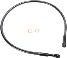 MAGNUM SHIELDING Brake Line - 10 mm-Straight - 23" - Black Pearl AS47623