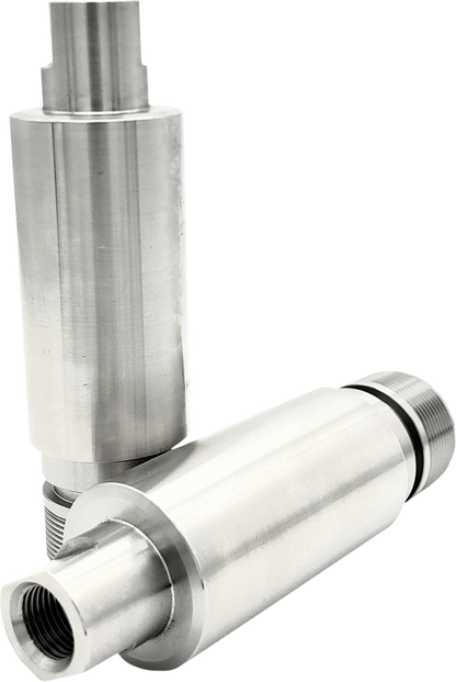 CYCLE VISIONS Fork Tube Extensions - 41 mm - Extends +3" - Chrome CV7102