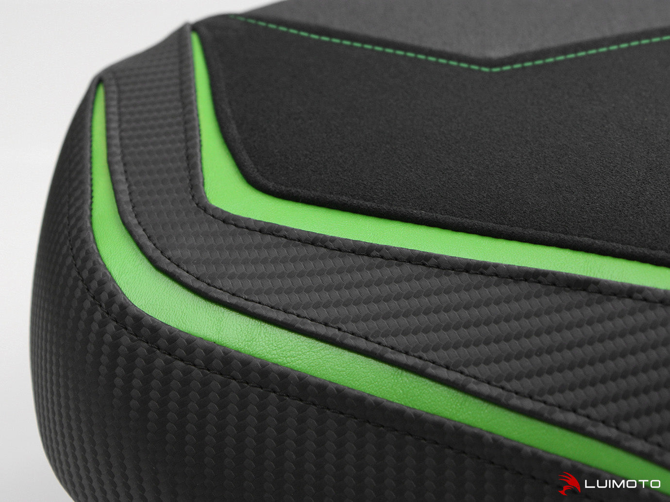 LUIMOTO (HyperSport) ERGO FIT Rider Seat Cover for the KAWASAKI H2 SX (18-21)