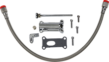 DRAG SPECIALTIES Engine Oil Spout Kit - Chrome - 02'-06' Touring 323057