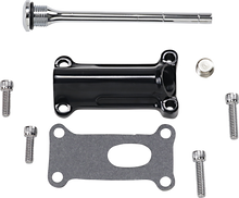 DRAG SPECIALTIES Engine Oil Spout Kit - Black - 99'-01' Touring 323056B