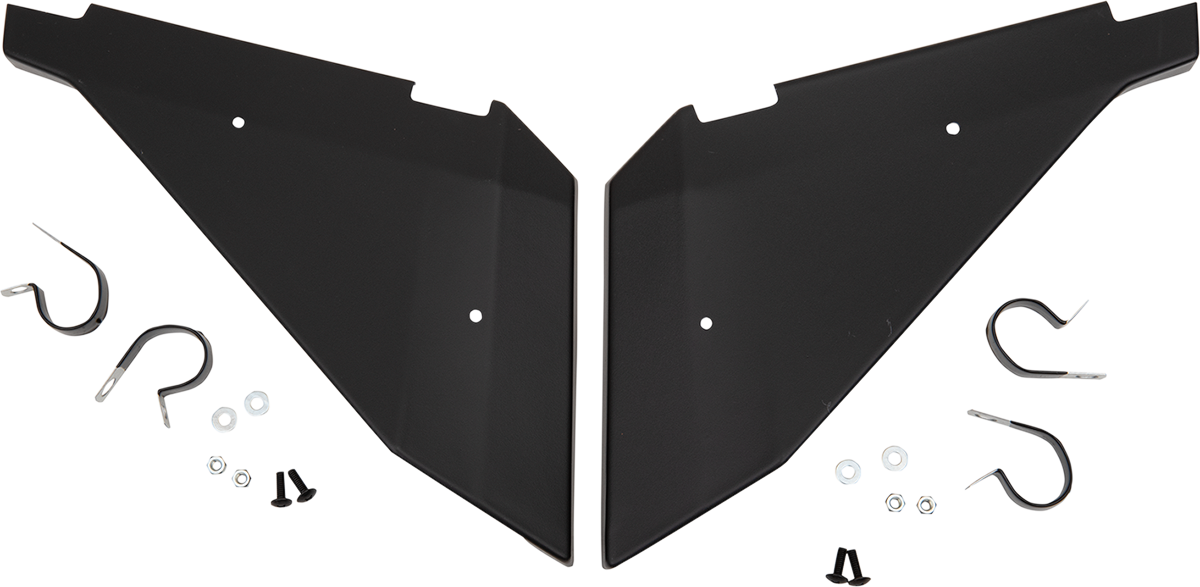 MOOSE OFFROAD Side Panels - Black - RZR CMU19483-20