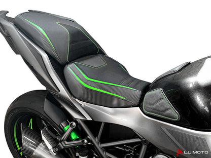 LUIMOTO (HyperSport) Rider Seat Cover for the KAWASAKI H2 SX (18-21)