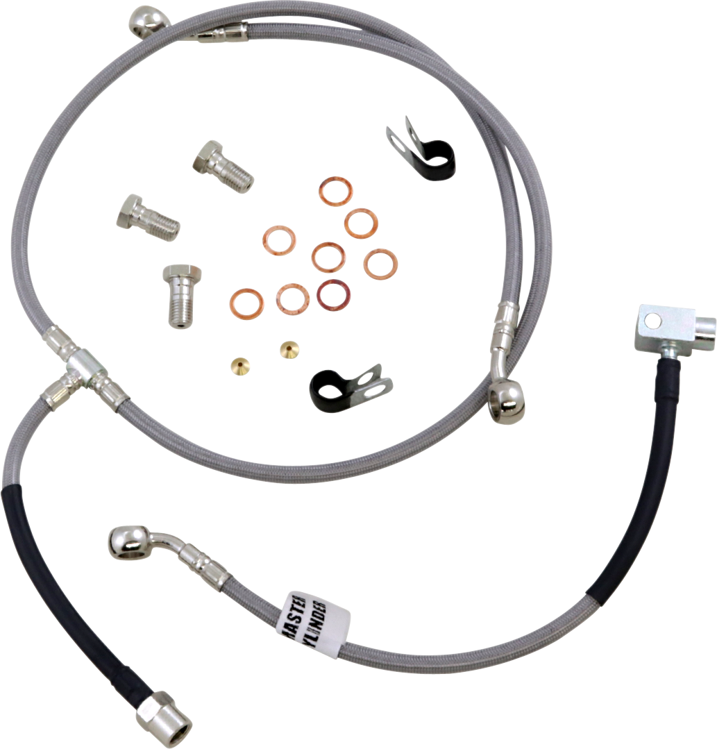 GBRAKES Brake Line - Stainless Steel FK003D785-4
