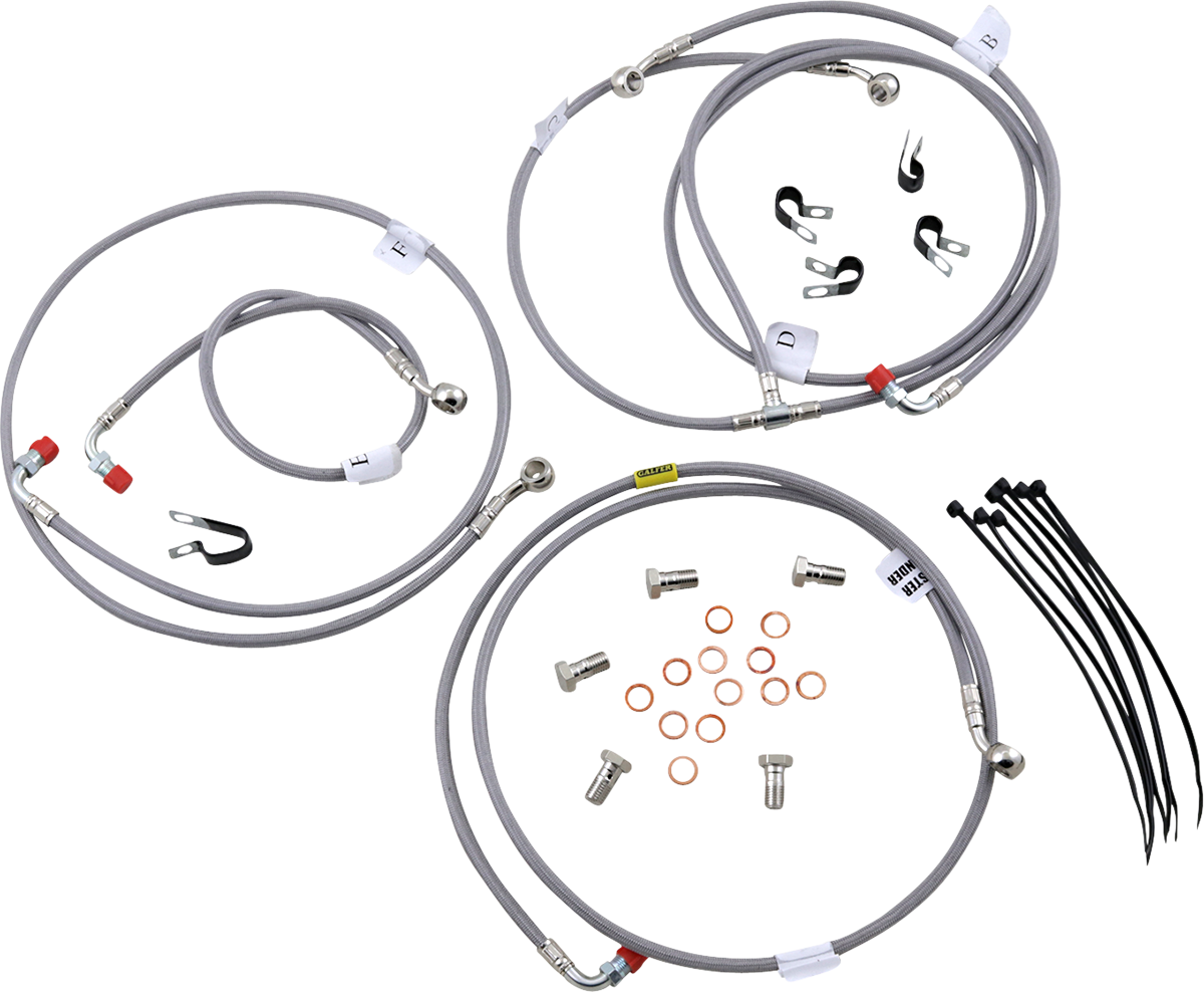 GBRAKES Brake Line - Stainless Steel FK003D803-6