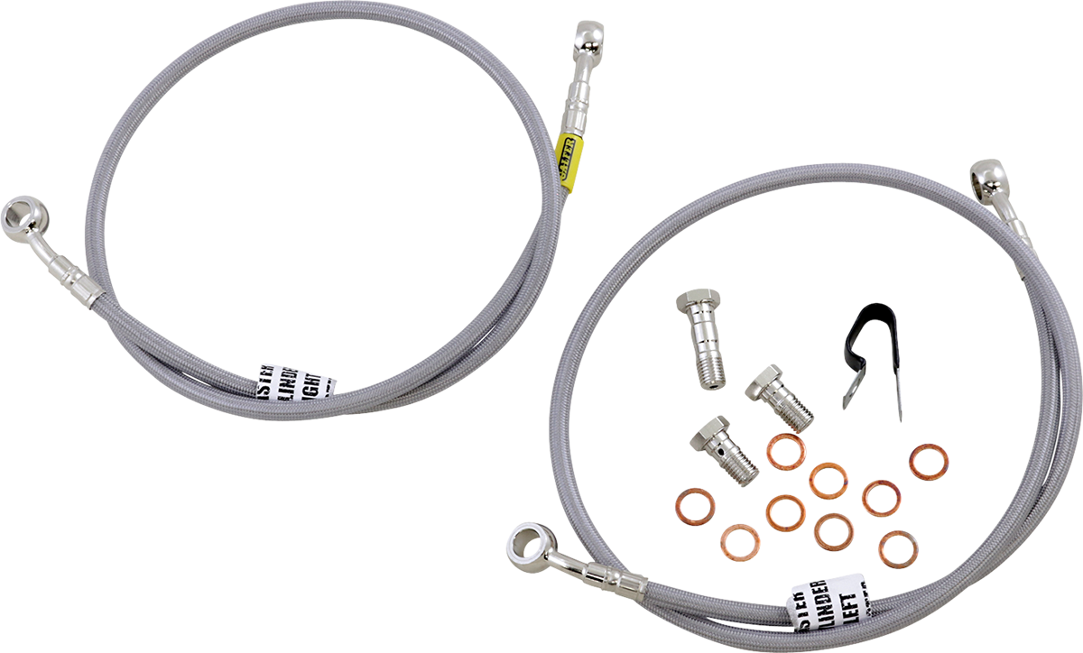 GBRAKES Brake Line - Stainless Steel FK003D791-2