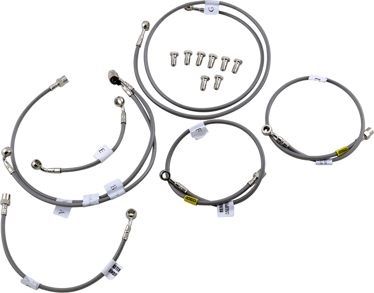 GBRAKES Brake Line - Stainless Steel FK003D701-7