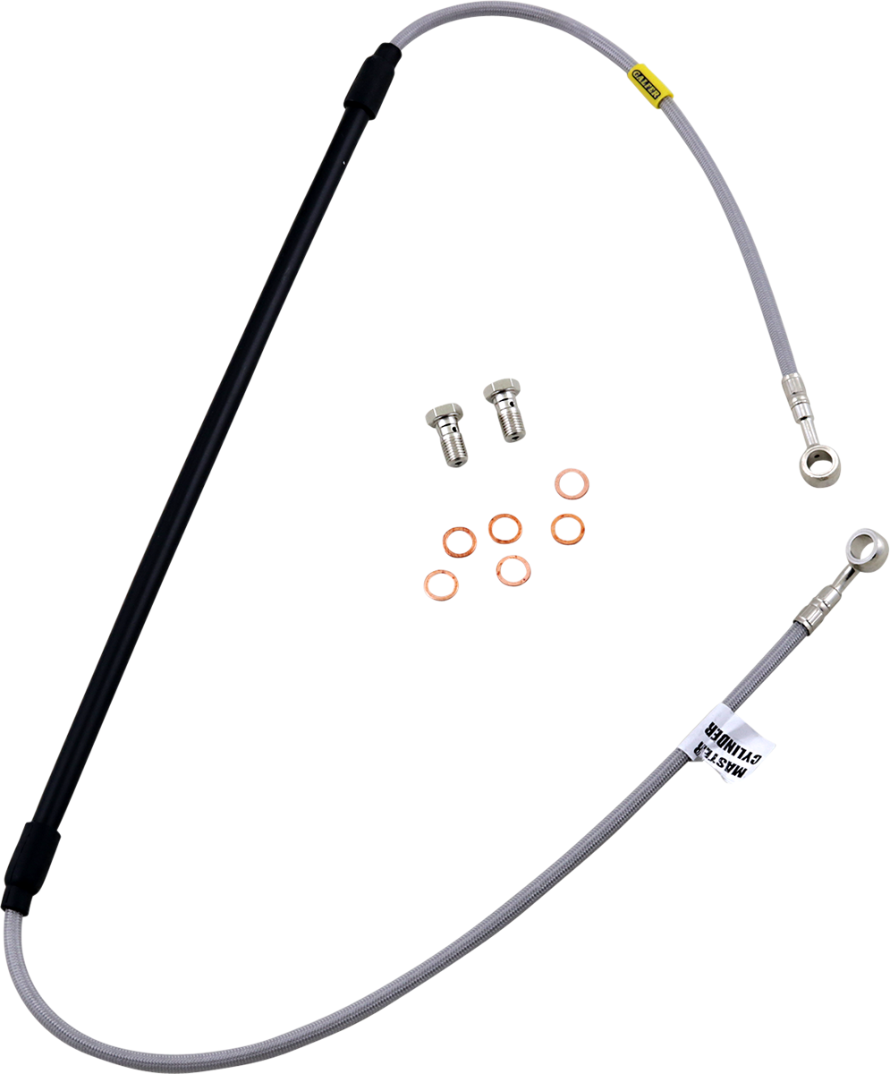 GBRAKES Brake Line Kit - Stainless Steel FK003D480-1