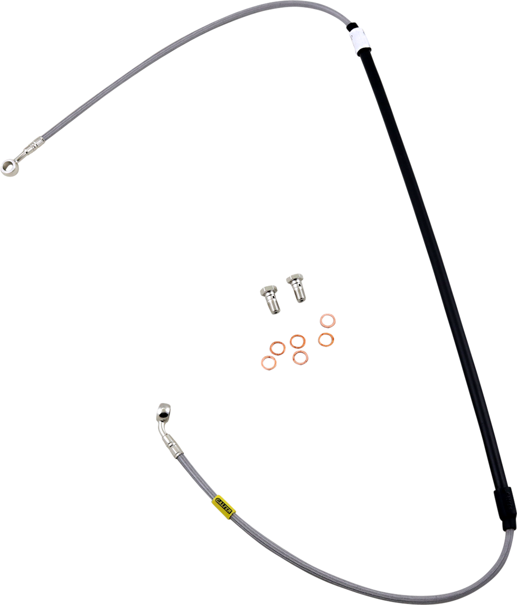 GBRAKES Brake Line Kit - Stainless Steel FK003D722-1
