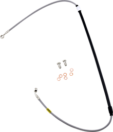 GBRAKES Brake Line Kit - Stainless Steel FK003D722-1