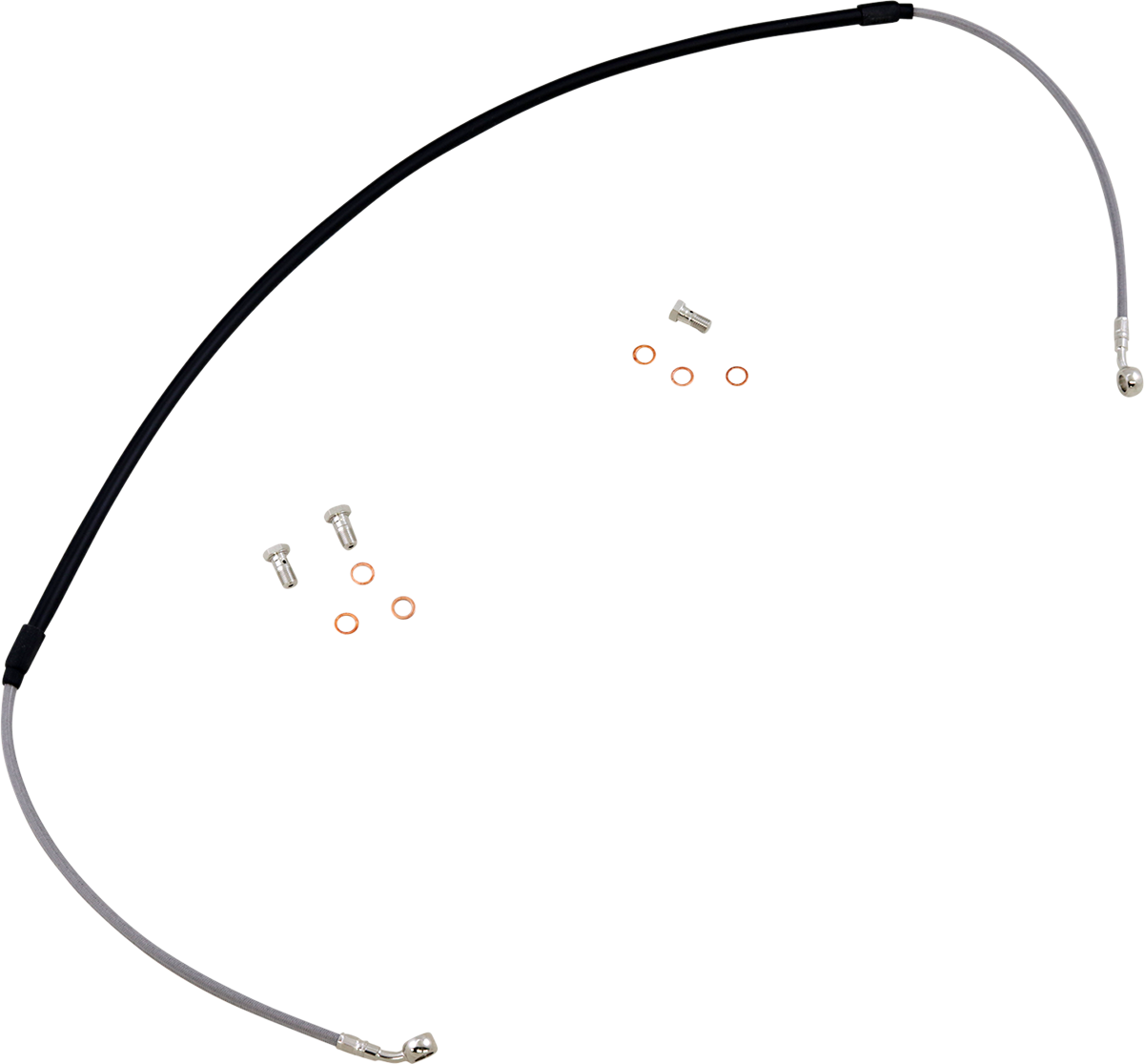 GBRAKES Brake Line Kit - Stainless Steel FK003D79-1