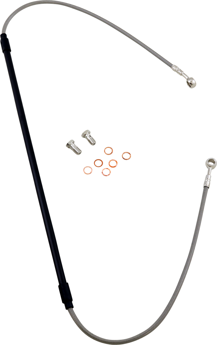 GBRAKES Brake Line Kit - Stainless Steel FK003D933-1
