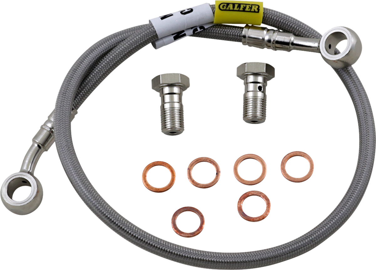GBRAKES Brake Line - Stainless Steel FK003D114R