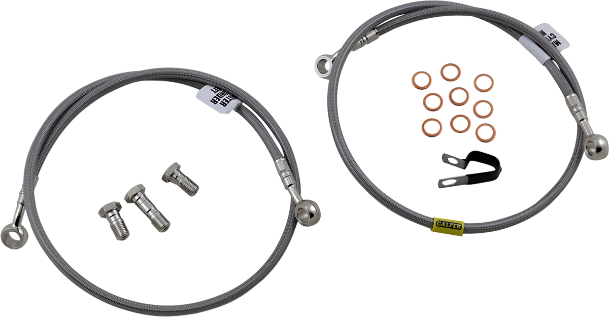 GBRAKES Brake Line - Stainless Steel FK003D121-2