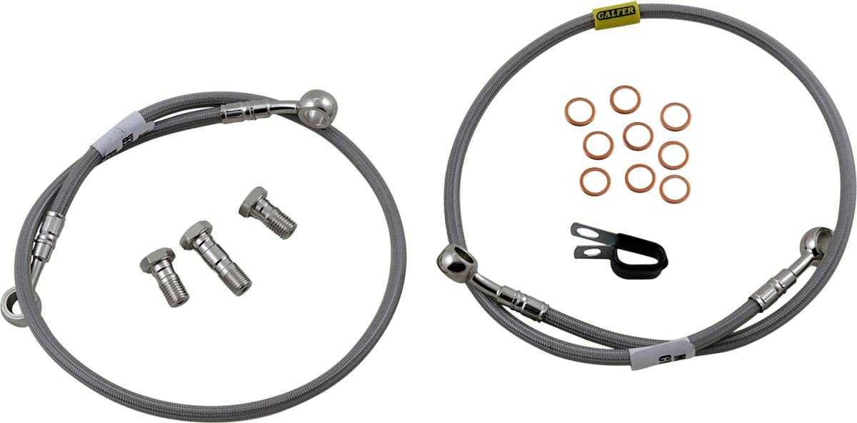 GBRAKES Brake Line - Stainless Steel FK003D13-2