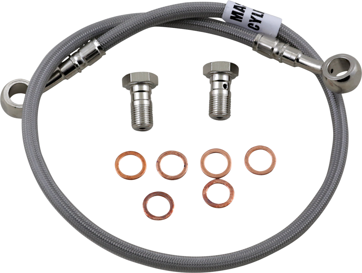 GBRAKES Brake Line - Stainless Steel FK003D189R