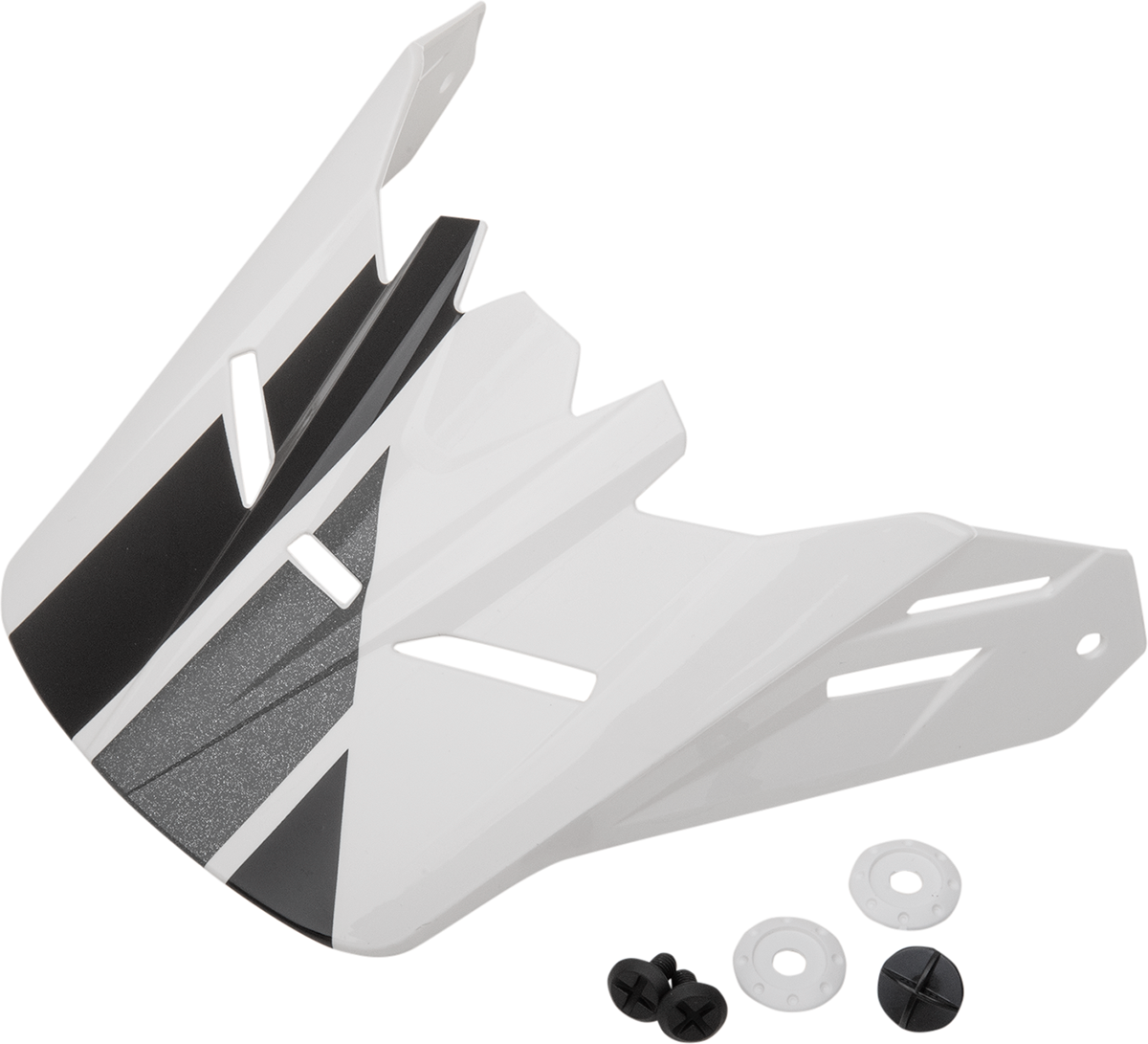 Z1R Youth Rise Visor - Evac - Gloss White/Black/Gray 0132-1402