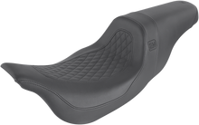 SADDLEMEN Speed Merchant Pro Series Seat - Black - FL '08-'22 SM80807DB