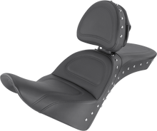 SADDLEMEN Explorer Special Seat - Studded - w/ Backrest - FL '18-'24 818-33-040