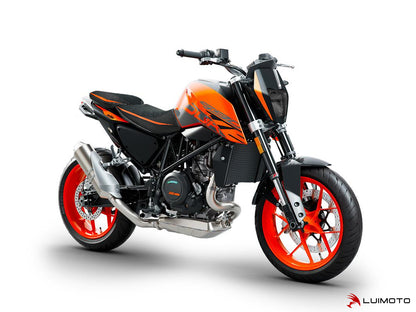LUIMOTO (R) Passenger Seat Cover for the KTM 690 DUKE (2016+)