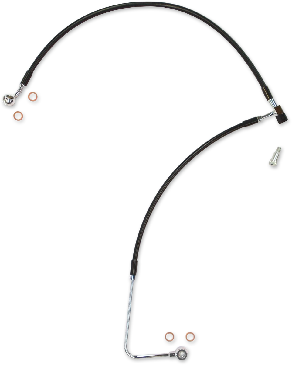 MAGNUM SHIELDING Brake Line - XR - Lower - Black SBC1101-00