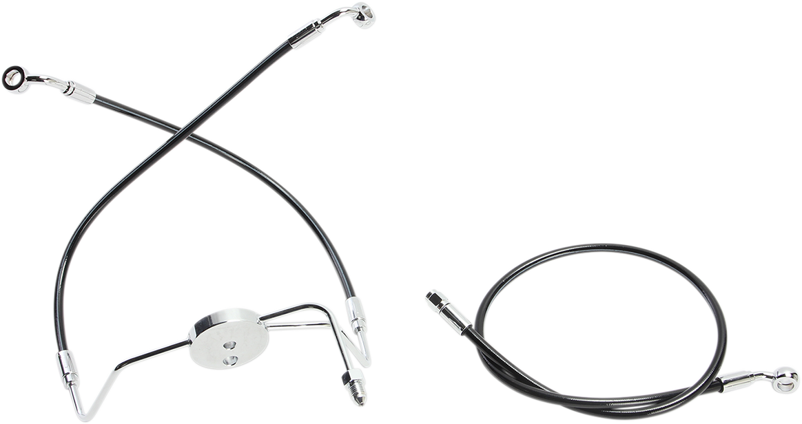MAGNUM SHIELDING Brake Line Kit - XR - Black SBC1304-23