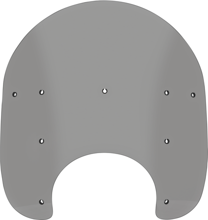 MEMPHIS SHADES Road King Replacement Plastic - 15" - Dark Black Smoke MEP61210