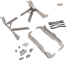 MOOSE OFFROAD Radiator Braces - Silver - Honda 11-6020