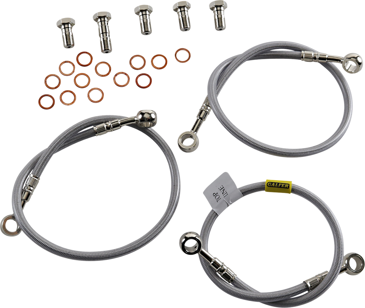 GBRAKES Brake Line - Stainless Steel FK003D90-3